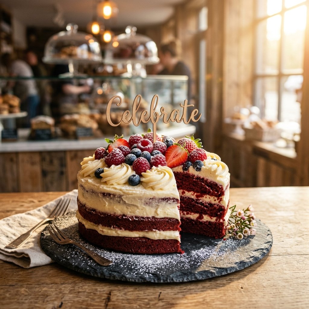 Red Velvet & Fresh Berries